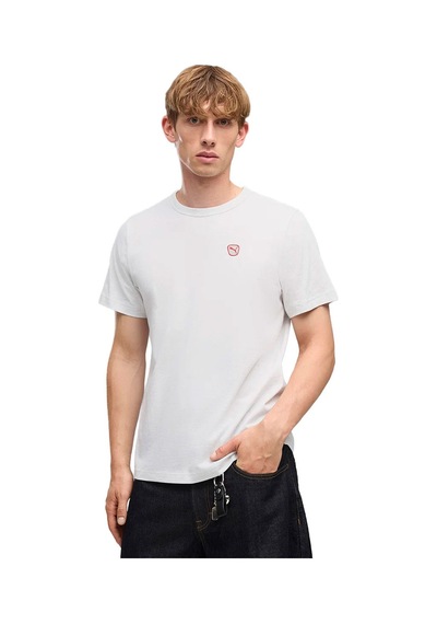 Puma Ess Elevated Tee Beyaz Tişört 692054 61