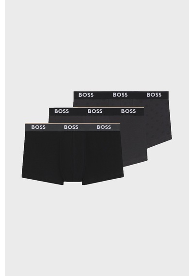 Boss Erkek Boxer 50531701 960 Siyah Siyah