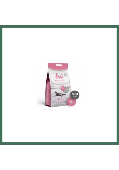 Leos Cat Litter Baby Powder Kokulu Kalın Taneli Kedi Kumu 2x5 Lt Bss
