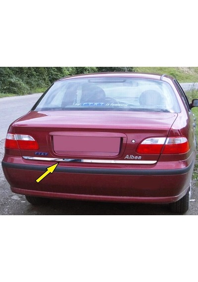Fiat Albea Krom Bagaj Alt Çıta P.çelik 2002 Ve Üzeri