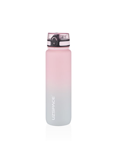 Uzspace 3038-6 Su Matarası Gri - Pembe 1 L