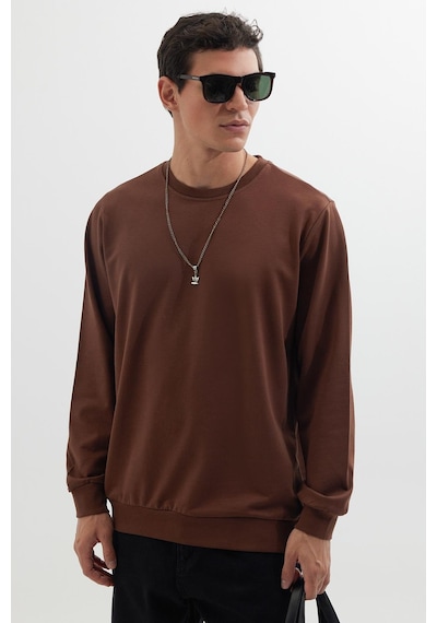 Tudors Erkek 3'lü Lacivert-gri-kahverengi Relax Fit Rahat Kesim %100 Pamuk 2 İplik Bisiklet Yaka Sweatshirt-41614 Çok Renkli Tudors Erkek 3'lü Lacivert-gri-kahverengi Relax Fit Rahat Kesim %100 Pamuk 2 İplik Bisiklet Yaka Sweatshirt-41614 Çok Renkli