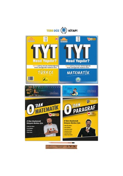 Rehber Matematik Tyt Türkçe - Matematik Nasıl Yapılır - 0 Dan Matematik - 0 Dan Paragraf Soru Bankası Set 3 Kitap