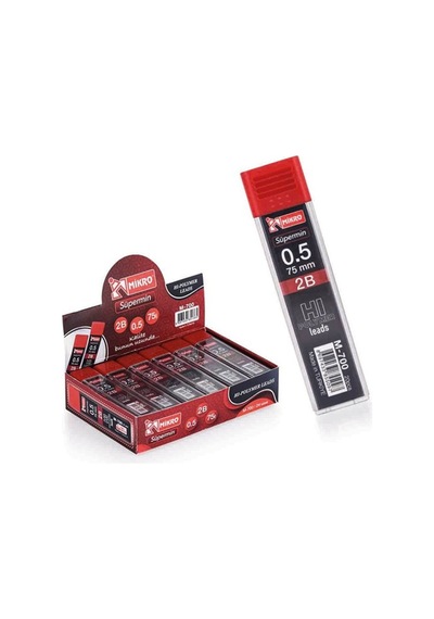 Mikro Min 0.5 2b 75 Mm M-700 Kalem Ucu - 7 Adet