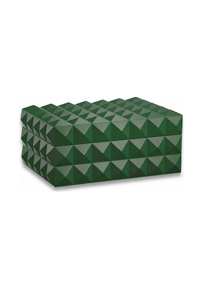 Quasar Design Humidor Puro Kutusu Mat Yeşil 80's