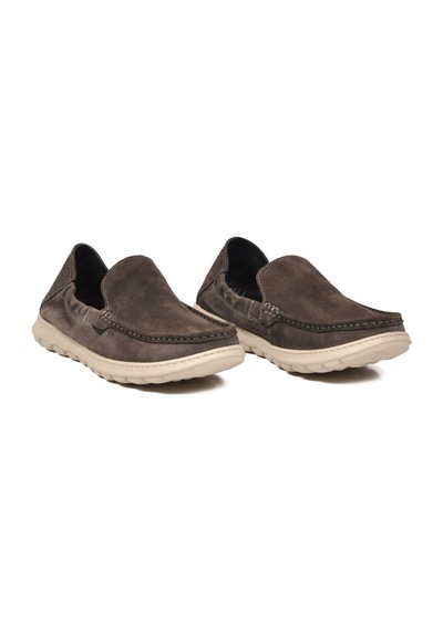 Voyager Antrasit Süet Erkek Hakiki Deri Smart Casual Loafer Ayakkabı Hafızalı Rahat Taban Sensitive M599 M Voyager Antrasit Süet Erkek Hakiki Deri Smart Casual Loafer Ayakkabı Hafızalı Rahat Taban Sensitive M599 M