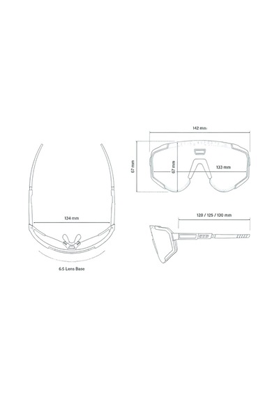 Scicon Aeroscope Parlak Siyah - Aynalı Bronz/ Ey390702 Siyah