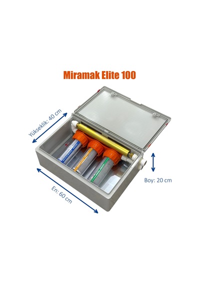Elite Serisi 100 Ev Tipi Kompakt Su Filtresi Ve Manyetik Kireç Önleyici Set 4e0e533c Model-4e0e533c