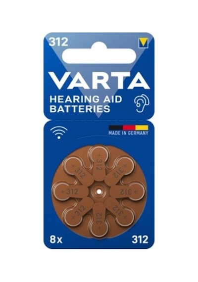 Varta Kulaklık Pili 312