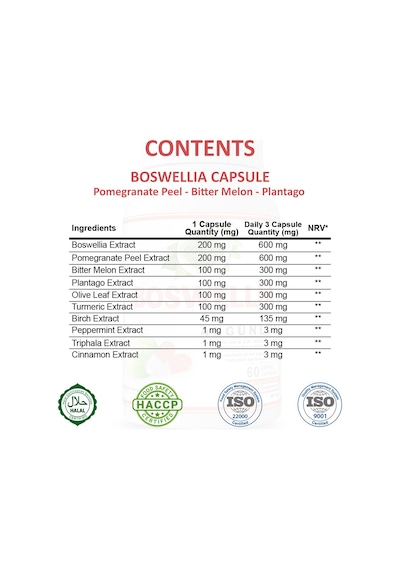 Gökçek Şifa Akgünlük (Boswellia Capsule) 60 Kapsül