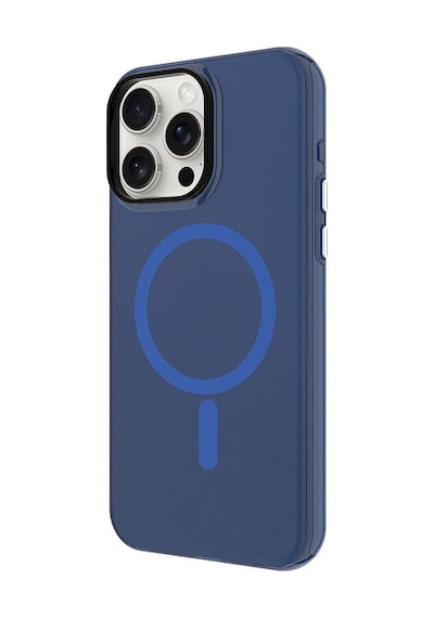 Nourthkiingdom Apple Uyumlu iPhone 15 Pro Max Nrtk Magsafe Şarj Özellikli Buzlu Transparan C-pro Sert Kılıf-derin M Derin Mor