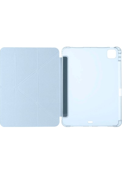 Apple Uyumlu iPad Pro 11 2024 Kılıf Redclick Tri Folding Kalem Şarj Bölmeli Standlı Kılıf