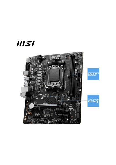 Mb Pro B650m-e Am5 Ddr5 6800mhz Oc Hdmı Vga M.2 Usb3.2 2.5g Lan Matx