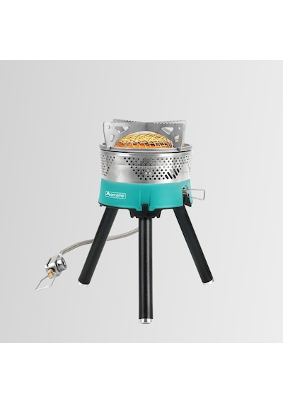 Orcamp Zenith Portatif Soba & Kamp Ocak Mavi Out-4701