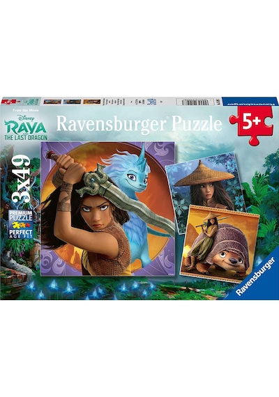 Ravensburger Puzzle 3x49 Parça Wd Raya 050987