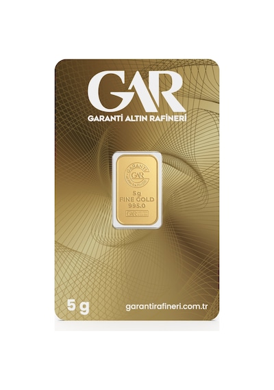 Garanti Gold 5 Gr Külçe Altın