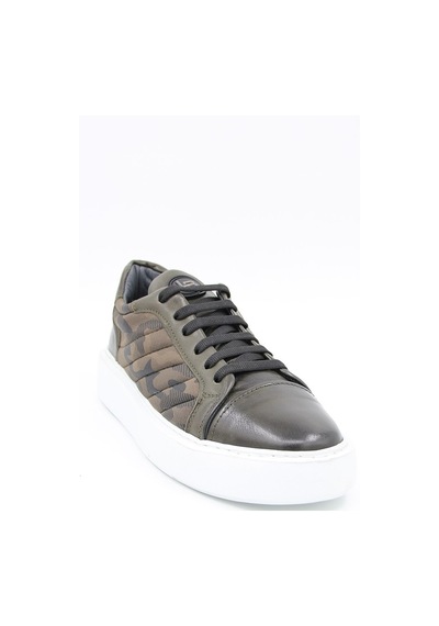 Luciano Bellini E3718 Erkek Casual Ayakkabı - Kamuflaj Desen Haki