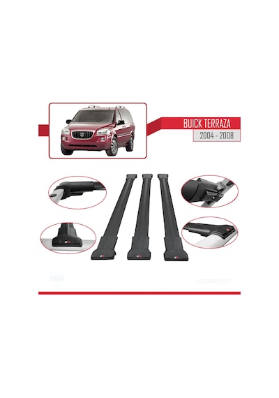 Buick Terraza Cxl 2004-2008 Arası İle Uyumlu Fly Model Ara Atkı T