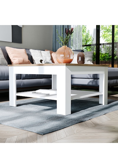 Helsinki Orta Sehpa, Atlantik- Beyaz Suntalam 80 Cm