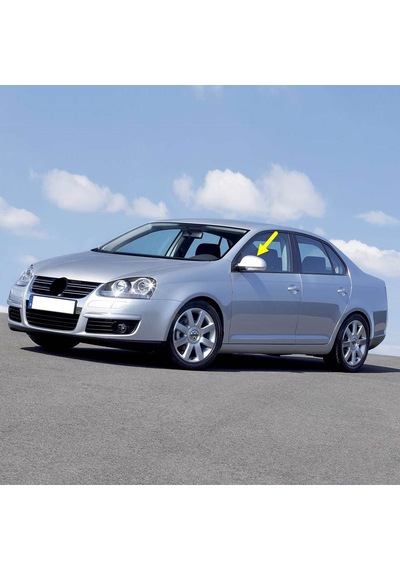 Vw Jetta 2006-2010 Sol Dış Dikiz Ayna Kapağı 1k0857537