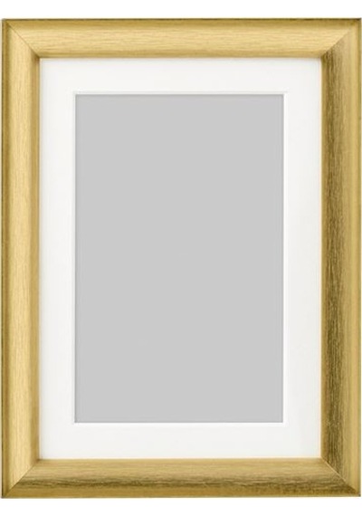 13x18 cm Gold Renk Çerçeve MeridyenDukkan 13x18 cm Ev Dekorasyon Asılabilir Çerçeve