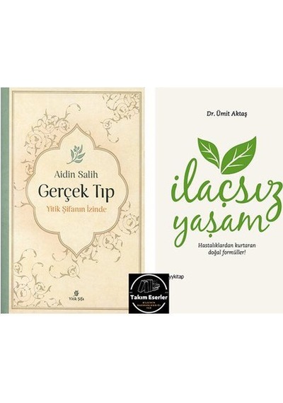 Aidin Salih Gerçek Tıp ve Dr. Ümit Aktaş İlaçsız Yaşam - 2 Kit...