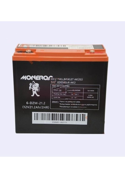 12v-20/24 Amper Dik 180 78 170 Mm E-bıke Akü - Monero