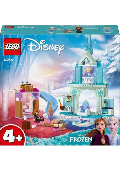 LEGO® Disney 43238 Frozen Elsa’nın Karlar Ülkesi Şatosu Yaratıcı Oyuncak Yapım Seti 163 Parça