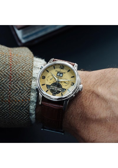 Earnshaw Es-8177-03 Erkek Kol Saati Metalik Gri