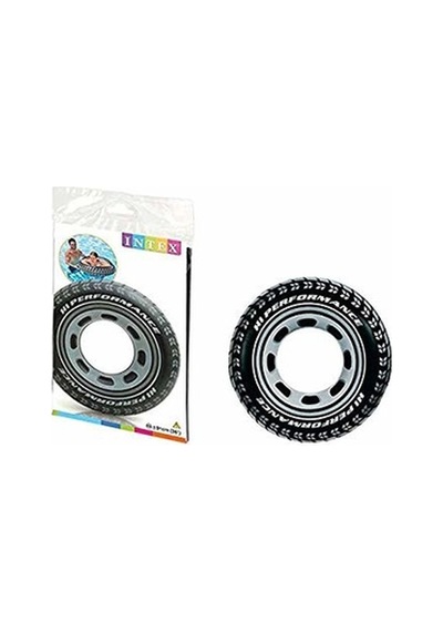 Intex 59252 Araba Lastiği Desenli Simit 91 Cm Çok Renkli