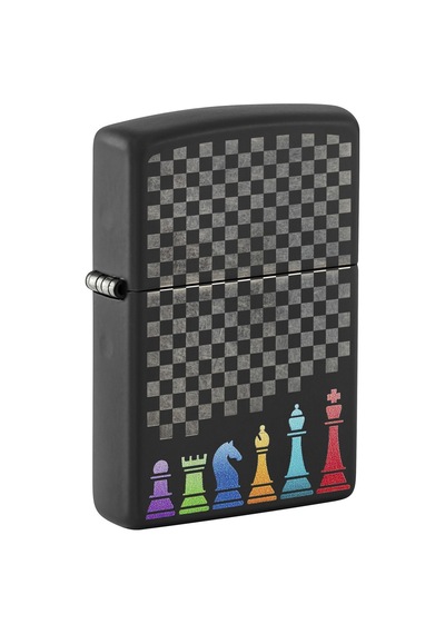 Zippo Çakmak 48662 Chess Pieces Design