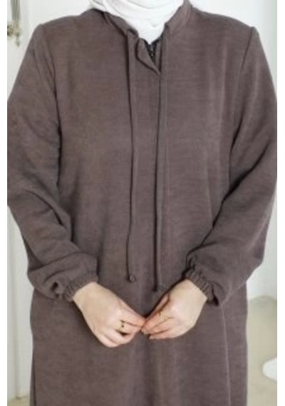 Şönil Kumaş Kışlık Comfort Ferace - Somon / F0506 Somon