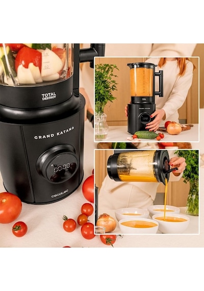 Cecotec Grand Katana 2700max Total Destroy Screen B 3000 W Smoothie Blender
