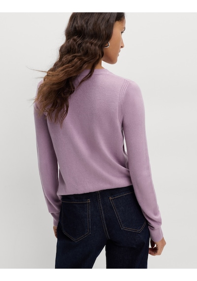 Marks & Spencer Süper Yumuşak Yuvarlak Yaka Kazak Lila