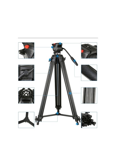 Deyatech Nest 777 Video Kamera Dslr Tripod+ Monopod
