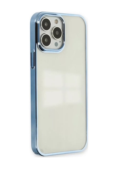 Newface Apple İphone 14 Pro Kılıf Element Silikon - Sky Blue Mavi