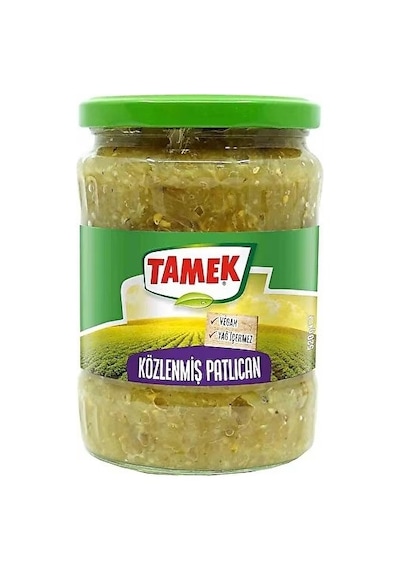 Tamek Közlenmiş Patlıcan 520 Gr Cam Kavanoz X 2 Adet