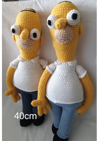 Amigurumi Simpson Baba Oyuncak