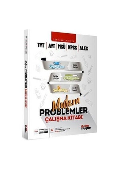 Metin Yayınları Tüm Sınavlar için Modern Problemler Çalışma Kitab