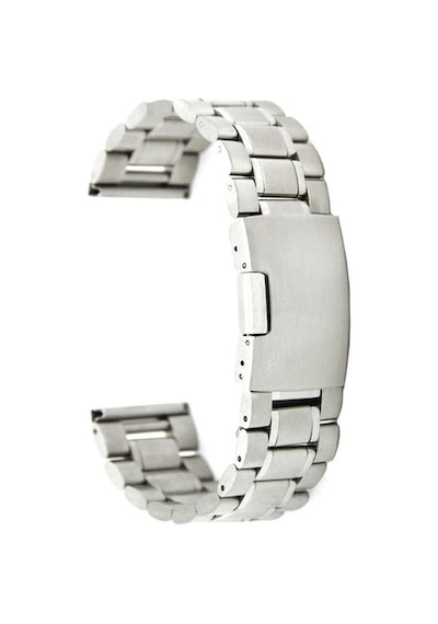 1. Kalite 24Mm Çelik Saat Kordonu Yandan Kilitli Klips Metal