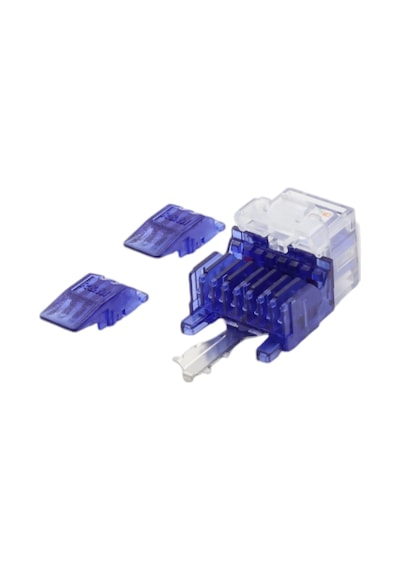 Rm Keystone Jack Utp Cat6 90 D Mavi-kırmızı