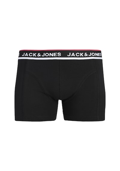 Jack & Jones Erkek 3'lü Boxer Paketi - Way - 12298997 Siyah