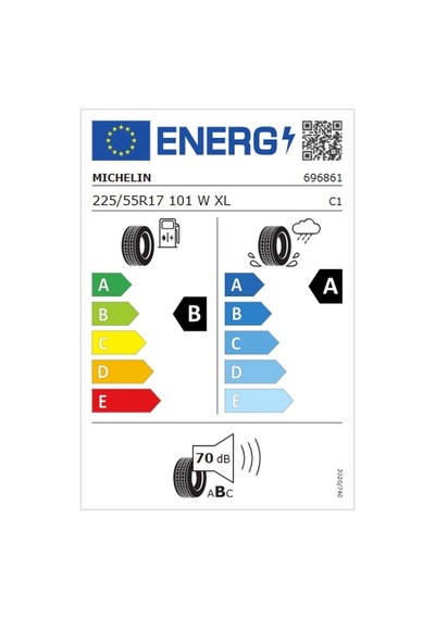 Michelin 225/55R17 101W XL Primacy 5 Yaz Lastiği - 2026