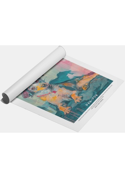 Paw-pow No:19 Art Print