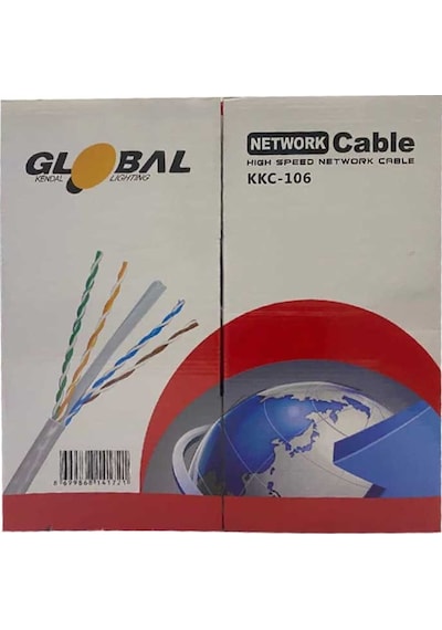 80 Metre Cat 6 4/23 Awg Utp Data Kablosu Global