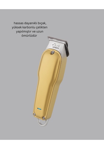 Ceylan Adam Berber Tipi Saç Sakal Kesme Makinesi Usb Şarjlı Sessiz Motorlu