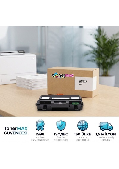 Hp Laser Mfp 432fdn Muadil Toner Çipli W1331x 4'lü 15.000 Sayfa