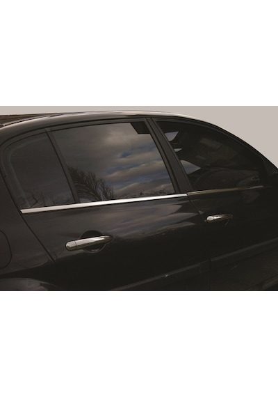 Renault Megane 2 Sd Krom Cam Çıtası 2003 - 2008 Arası 4 Parça