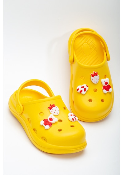 Daxtors Garantili D303 Günlük Ortopedik Çocuk Terlik Sarı