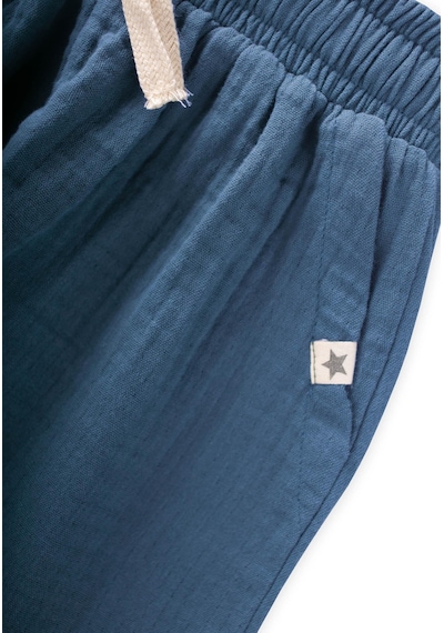 Cigit Müslin Pantolon 1-10 Yaş İndigo Mavi Indigo